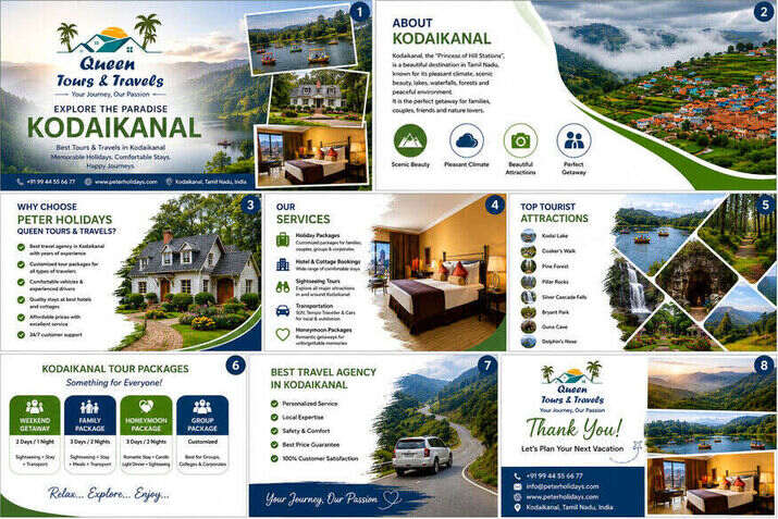 Best Travel Agency in Kodaikanal – Peter Holidays Queen Tours and Travels - Image 2