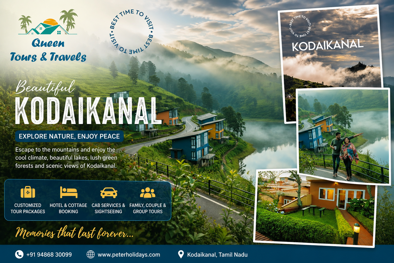 Best Kodaikanal Tour Packages with Sightseeing - Peter holidays - Image 2
