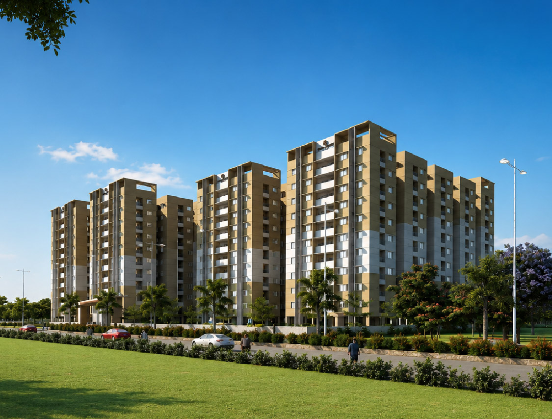 The Apartments at Sansa County – 2 BHK Apartments in Patancheru, Hyderabad - 3,905,000 INR on kukooo