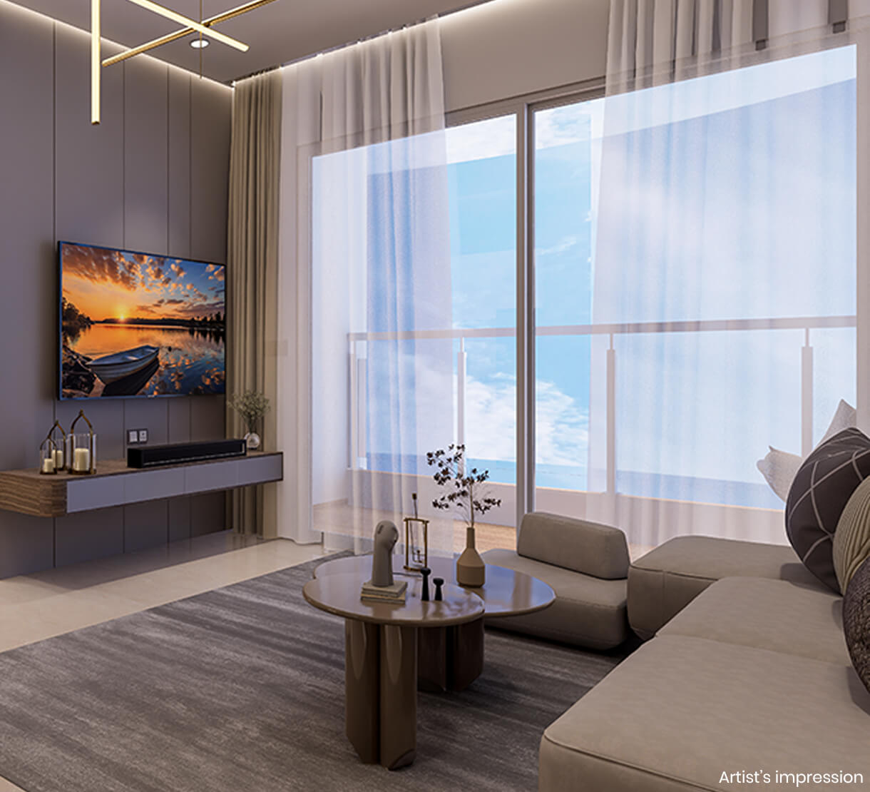 2 BHK Flats for Sale in Hinjewadi, Pune | Duet, Life Republic – ₹74L Onwards - Image 2