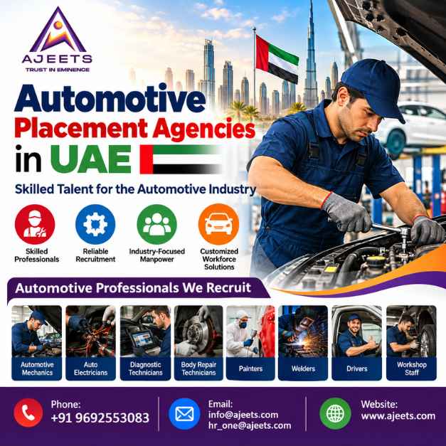 Automotive Placement Agencies in UAE – Skilled Talent for the Automotive Industry - Image 1