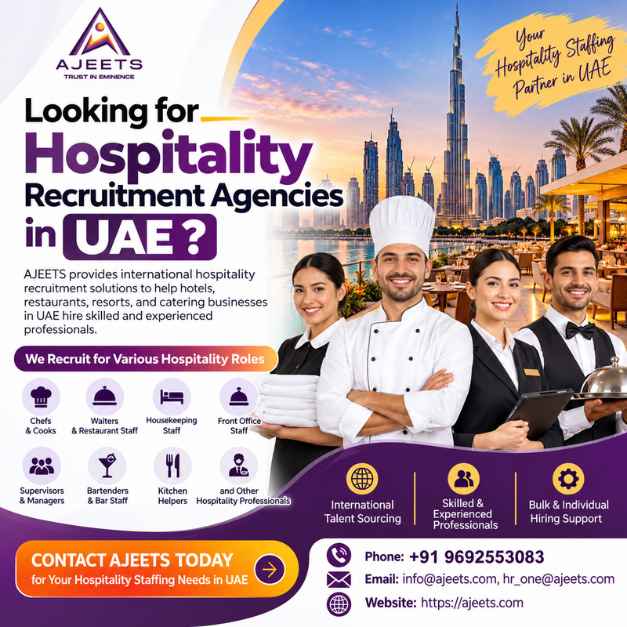 Looking for Hospitality Recruitment Agencies in UAE? - Best Price on kukooo