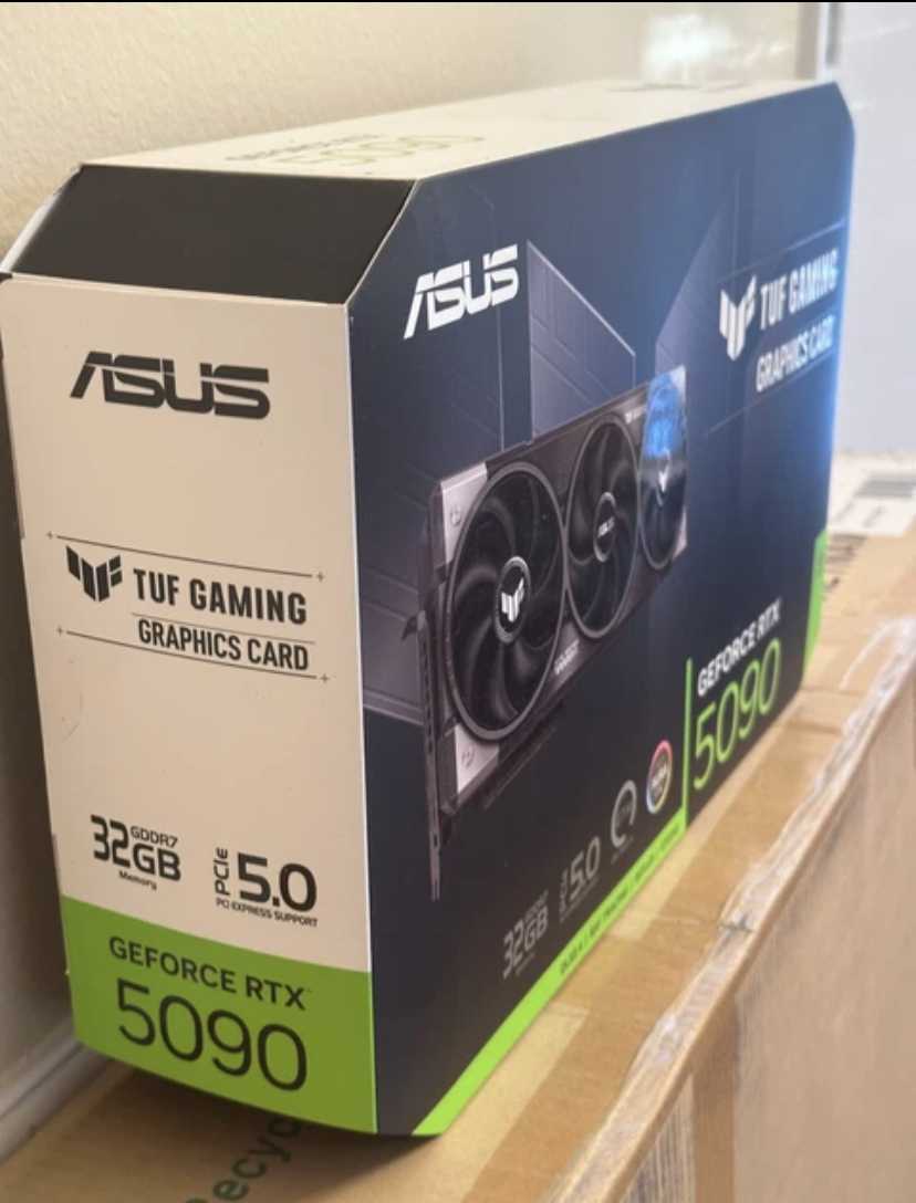 ASUS TUF Gaming GeForce RTX 5090 32GB GDDR7 Gaming Graphics Card New / Sealed. - Image 2