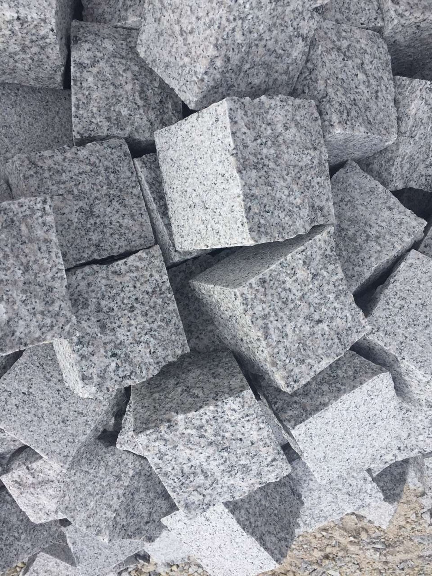 Grey granite cobblestone driveway near me 9311658285