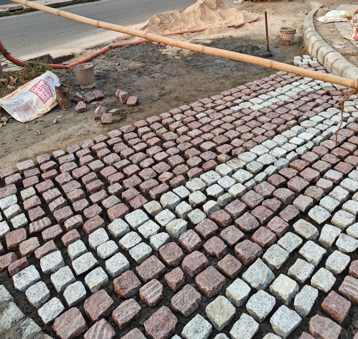 Grey granite cobblestone paving near me 9311658285 - Image 1