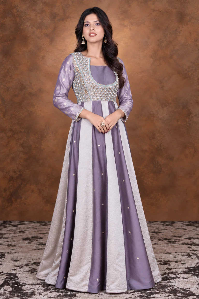 Where to Buy Designer Anarkali Suit For Women Online | Misato - 23,999 INR on kukooo