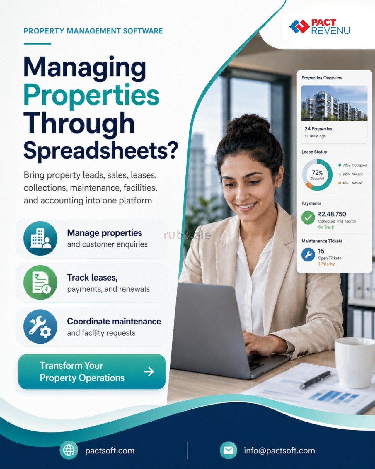 Rental Property Management Software Dubai | PACT REVENU - Best Price on kukooo